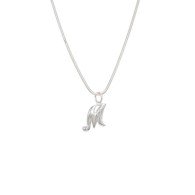Silver M Pendent/Dollar for Men and Women Silver M Pendent/Dollar for Men and Women