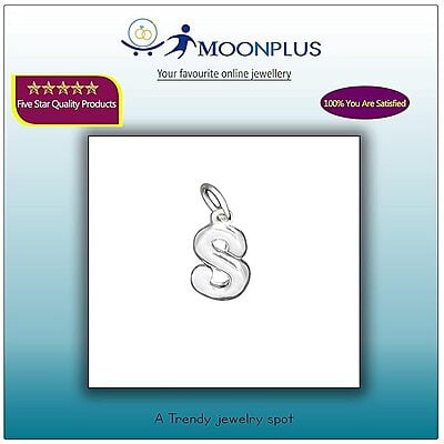 Silver S Pendant