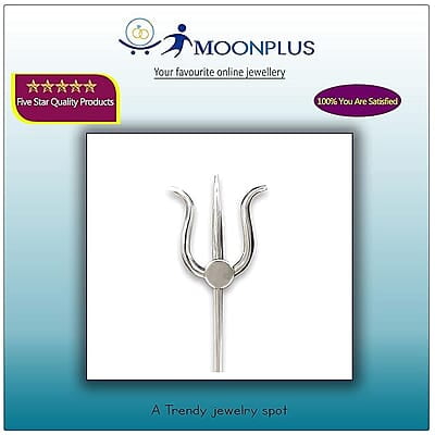 Sterling Silver Soolam Trishul for Pooja
