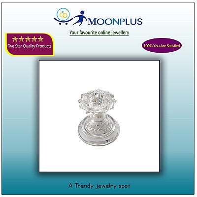 Silver Lotus Agarbatti Stand 18g Silver Lotus Agarbatti Stand 18g