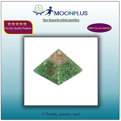 Green Orgonite Pyramid Green Orgonite Pyramid