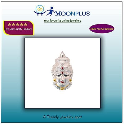 Silver Varalakshmi Face Silver Varalakshmi Face