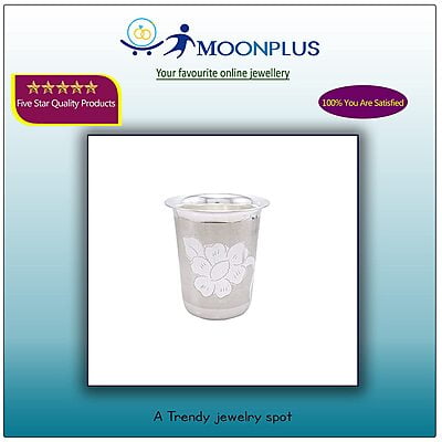 Silver Tumbler , Glass Silver Tumbler , Glass