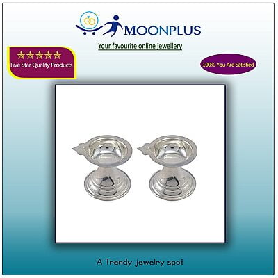 Traditional Silver Diya Sets Traditional Silver Diya Sets