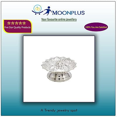 Silver Lotus Agarbatti Stand
