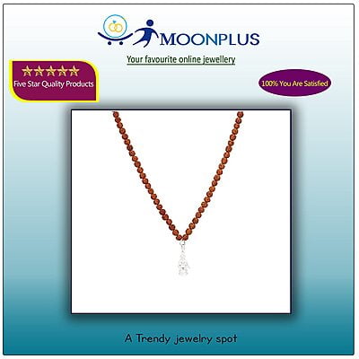Rudraksha Mala/Chain with Ayyappa Pendent/Dollar