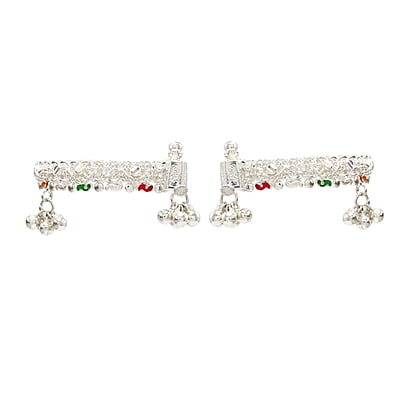 Silver Anklets for Babies/salangai muthu kolusu Silver Anklets for Babies/salangai muthu kolusu
