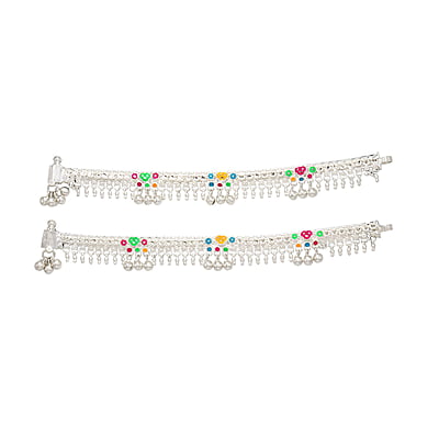 Silver payal Anklet