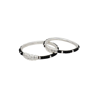 Silver Born Baby Anklets