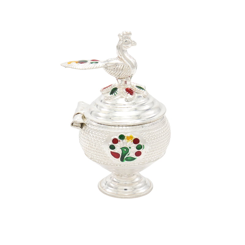 Decorative Peacock Kumkum chimizh Decorative Peacock Kumkum chimizh