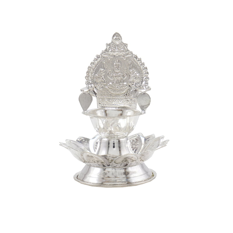 Silver Lotus Kamatchi Diya 19grams Silver Lotus Kamatchi Diya 19grams