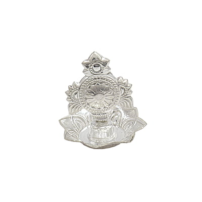 Silver Chank/Chakra Incense Holder