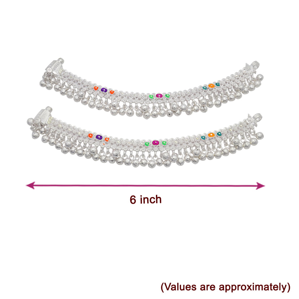 Shop a streling Silver Baby Anklets|Velli Sendu Kolusu for Your