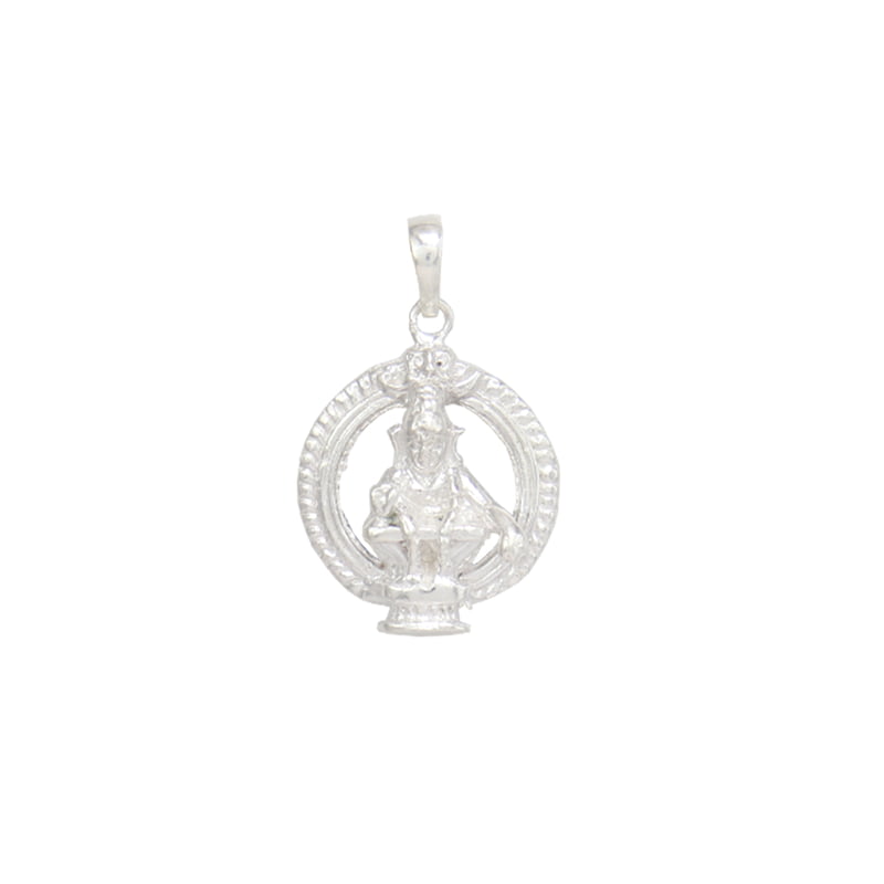 Sterling Silver Ayyappan Pendent/Traditional God Pendent, Dollar Sterling Silver Ayyappan Pendent/Traditional God Pendent, Dollar