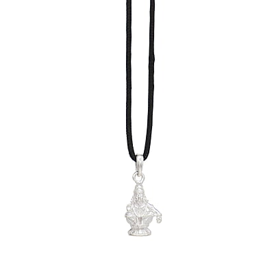 Sterling Silver Iyyappan Pendent/Dollar for Men