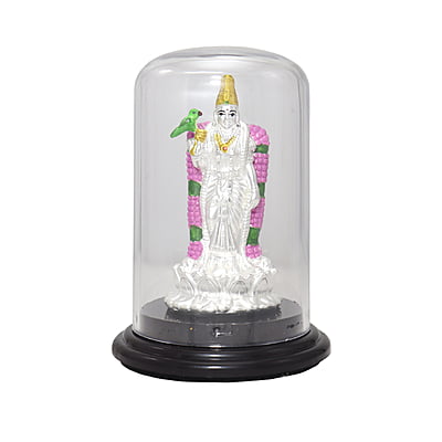 999 Pure Silver Meenakshi Idol