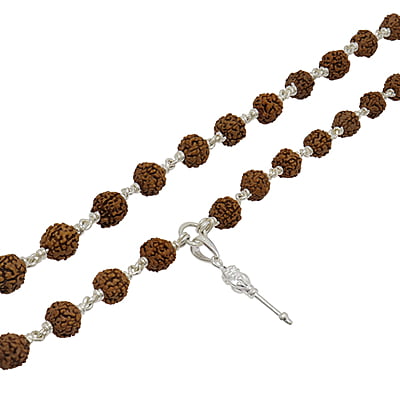 Rudraksha Mala with Vel Pendant