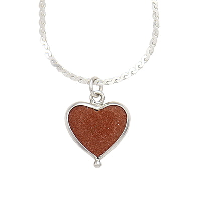 Sterling Silver Rajavarthi Stone Pendant