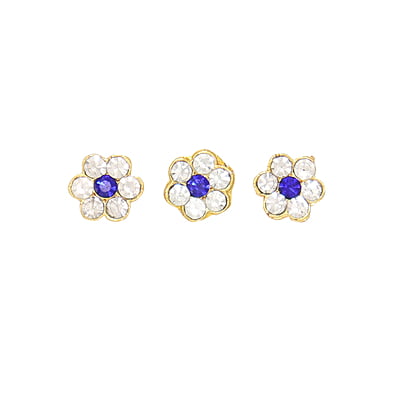 God Ornament Multi-stone bindi/thilagam/Pottu God Ornament Multi-stone bindi/thilagam/Pottu