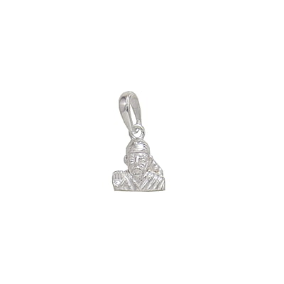 Silver Saibaba Pendent