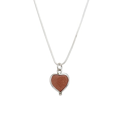 Sterling Silver Rajavarthi Stone Pendant