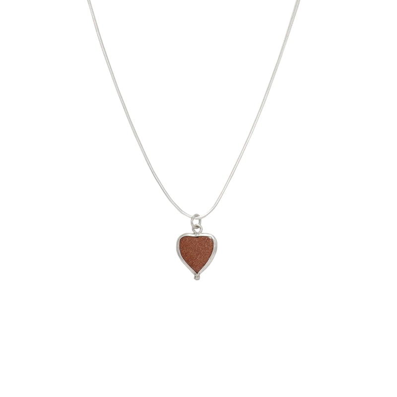 Silver Chain with Rajavarthi Stone Pendant Silver Chain with Rajavarthi Stone Pendant