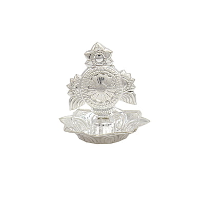 Silver Chank/Chakra Incense Holder