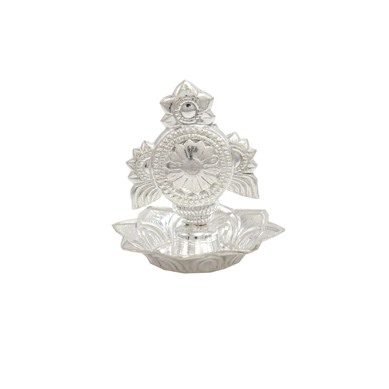 Silver Chank/Chakra Incense Holder