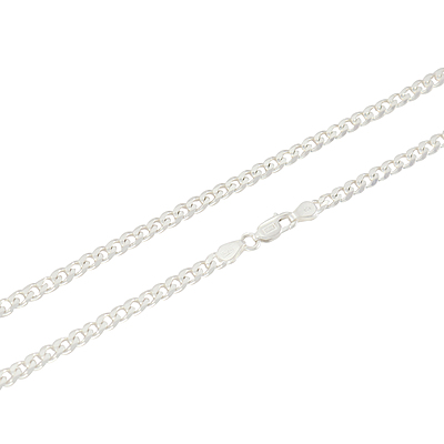 Sterling Silver Men's Curb Chain Sterling Silver Men's Curb Chain