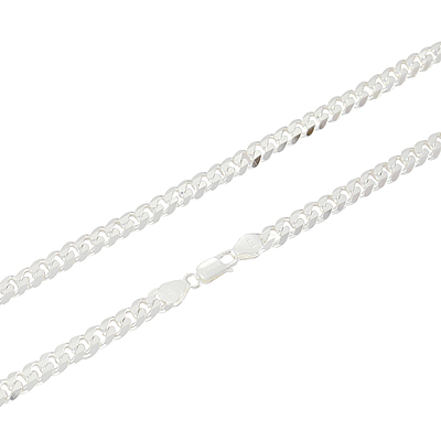 Sterling Silver Men's Curb Chain Sterling Silver Men's Curb Chain