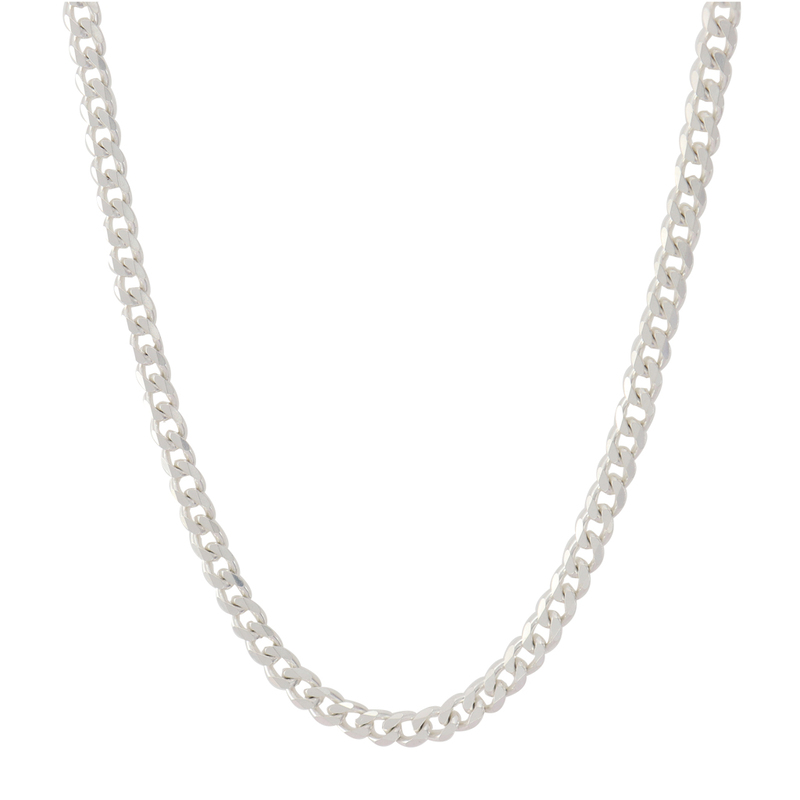 Sterling Silver Men's Curb Chain Sterling Silver Men's Curb Chain