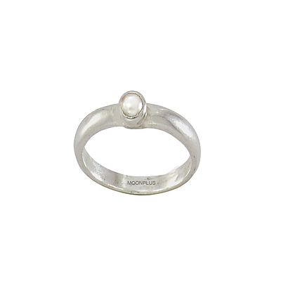 Pure Silver White Pearl Ring-Muthu Ring Pure Silver White Pearl Ring-Muthu Ring