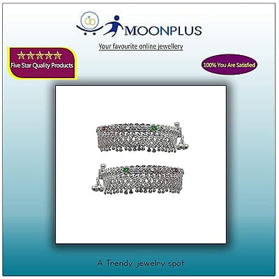 Sterling Silver Chain type Anklets