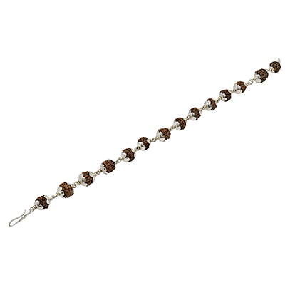 Silver Rudraksha Bracelet