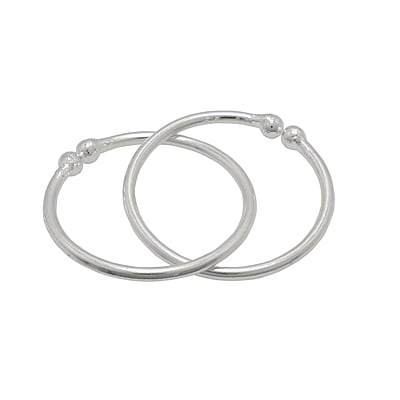 Silver Baby Anklet ( Kappu Kolusu) Silver Baby Anklet ( Kappu Kolusu)