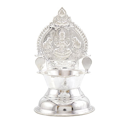 Silver Kamakshi Diya