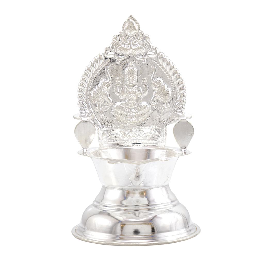Silver Kamakshi Diya