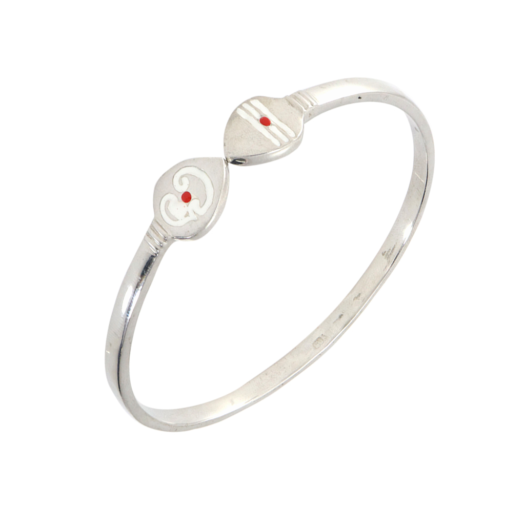 Buy Silver vel kappu/kada in Online